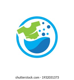 Laundry logo images illustration design
