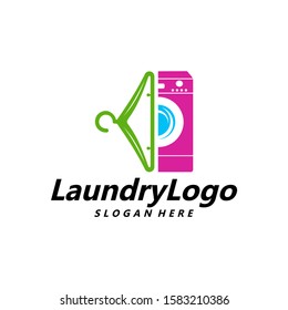 
Laundry Logo Template Design Vector, Cleaning Service Logo Concept, Emblem, Concept Design, Creative Symbol, Icon