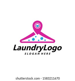 
Laundry Logo Template Design Vector, Cleaning Service Logo Concept, Emblem, Concept Design, Creative Symbol, Icon