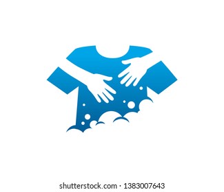 Laundry Logo Template, Icon, Symbol