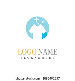 Laundry Logo Template vector symbol nature