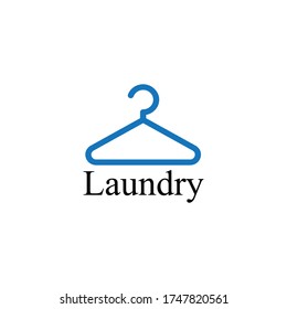 Laundry logo vector icon template