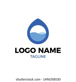 Laundry Logo, Washing Machine, Cleaning Service Logo Concept Isolated Vector.