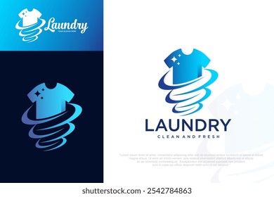 laundry logos design . Laundry service. Vector illustration