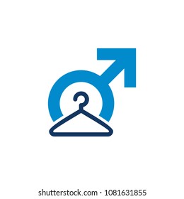 Laundry Man Logo Icon Design