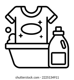 laundry Modern concepts design, Premium quality vector illustration concept. Vector symbol.