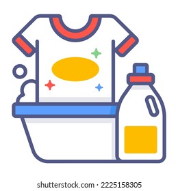 laundry Modern concepts design, Premium quality vector illustration concept. Vector symbol.