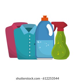 laundry room flat icons