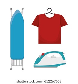 laundry room flat icons