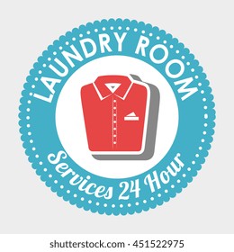 laundry room isolated icon design, vector illustration  graphic 