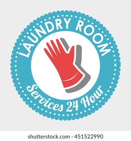 laundry room isolated icon design, vector illustration  graphic 