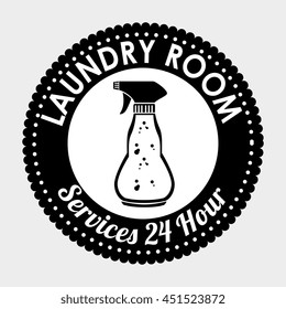 laundry room isolated icon design, vector illustration  graphic 