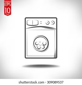 Laundry Room label and badge