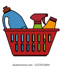 laundry service basket equipment