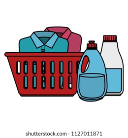 laundry service basket equipment