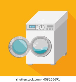 laundry service  concept  design 