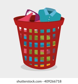 laundry service  concept  design 