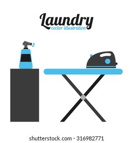 laundry service design, vector illustration eps10 graphic 