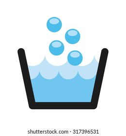 laundry service design, vector illustration eps10 graphic 