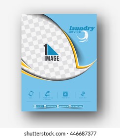 Laundry Service Flyer & Poster Template