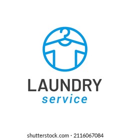 Laundry Service Logo Design Vector Tshirt Stock Vector (Royalty Free ...