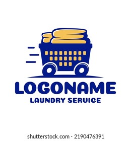 Laundry Service Logo Template. Laundry Logo