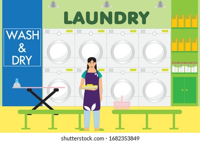 Laundry service is open to facilitate people without a washing machine. Or the place to put the washing machine And is still considered as saving customers time
