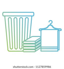 laundry service plastic bin