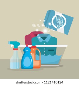 laundry service set products