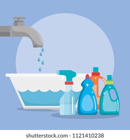 laundry service set products