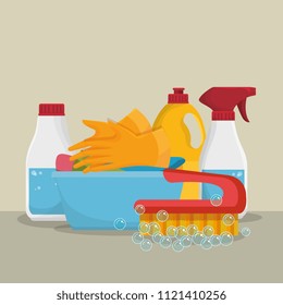 laundry service set products