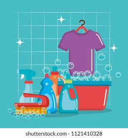 laundry service set products
