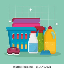 laundry service set products