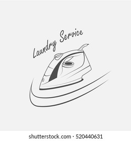 laundry service vector