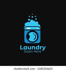 Laundry Shop logo design for business