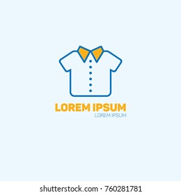 Laundry Shop Logo Template