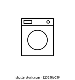 laundry sign icon. Element of navigation sign icon. Thin line icon for website design and development, app development. Premium icon