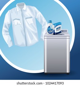 Laundry soap advertising product