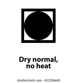 LAUNDRY SYMBOL. CARE SYMBOLS. VECTOR.