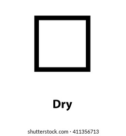 LAUNDRY SYMBOL. CARE SYMBOLS. VECTOR.