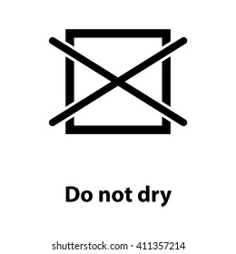 LAUNDRY SYMBOL. CARE SYMBOLS. VECTOR.