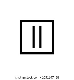laundry symbol icon (Drip dry ) 
