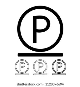 laundry symbol icon vector
