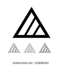 laundry symbol icon vector