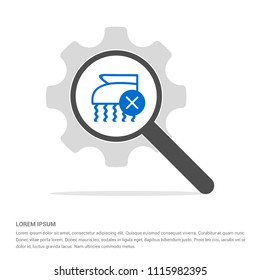 Laundry symbols icon - Free vector icon