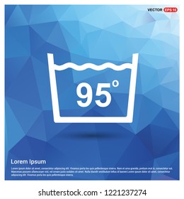 Laundry symbols icon - Free vector icon