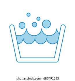 laundry tank isolated icon