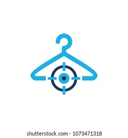 Laundry Target Logo Icon Design