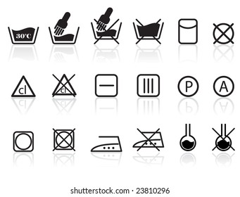 Laundry and Textile Care Symbols