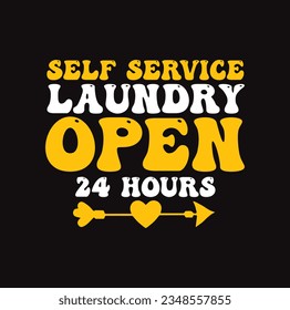 Laundry vector quotes. Isolated on white background. Funny textile, frame, postcard, banner decorative print. Illustration with typography.